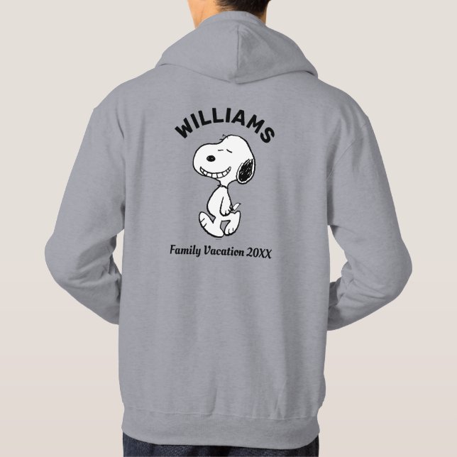 Jordnötter | Vacitet i soopy-familjen Hoodie (Baksida)