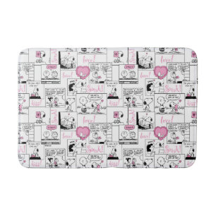 Jordnötter   Valentine Heart Kärlek Mönster Badrumsmatta