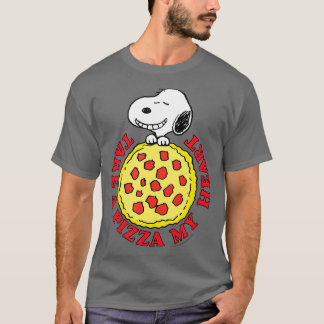 Jordnötter Valentineser gör en pizza mitt hjärta T Shirt