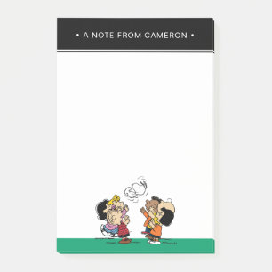 Jordnötter   Vänner, Roligt Post-it Block