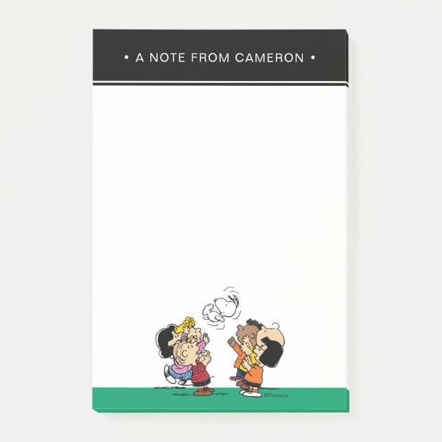 Jordnötter | Vänner, Roligt Post-it Block (Framsida)