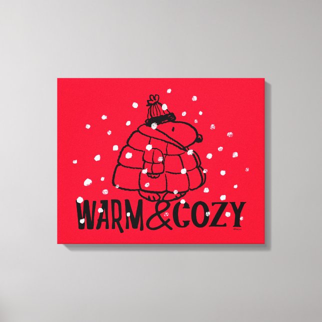 Jordnötter | Varm och Mysigt Canvastryck (Framsida)