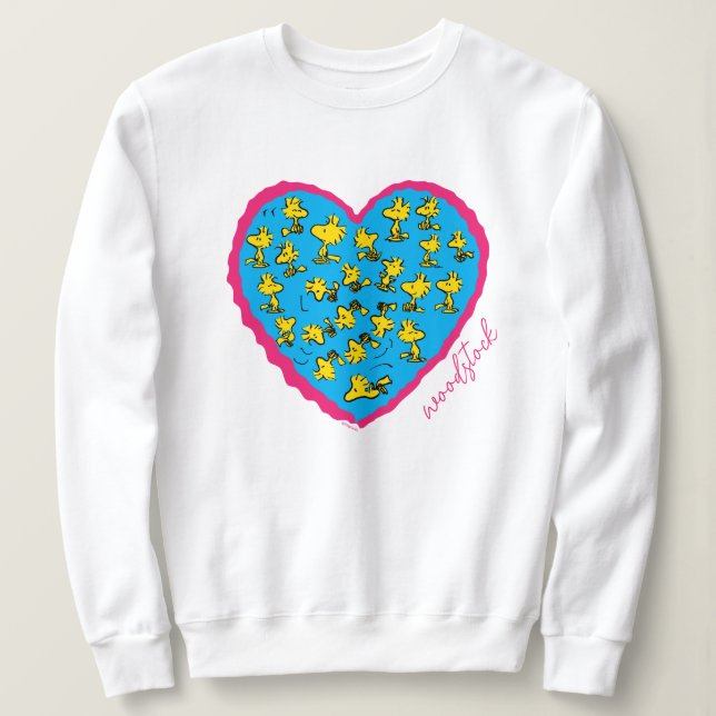 Jordnötter | Woodstock Blue Heart T Shirt (Design framsida)