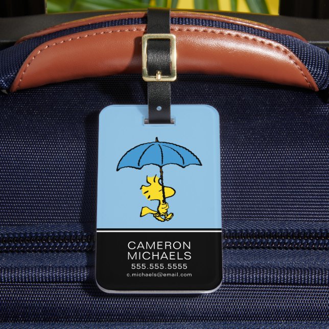 Jordnötter | Woodstock Blue Parbrella Bagagebricka (Framsida Insitu 2)