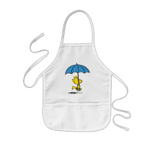 Jordnötter Woodstock Blue Parbrella Barnförkläde