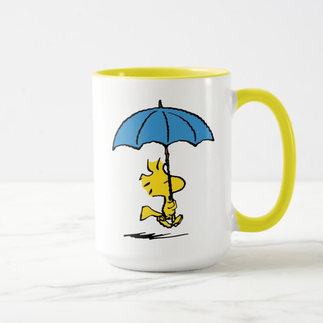 Jordnötter | Woodstock Blue Parbrella Mugg (Höger)