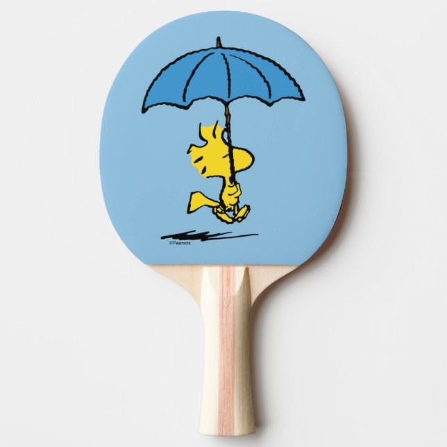 Jordnötter | Woodstock Blue Parbrella Pingisracket (Framsidan)