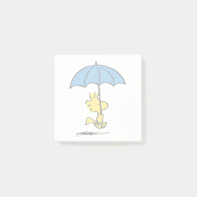 Jordnötter | Woodstock Blue Parbrella Post-it Block (Framsida)