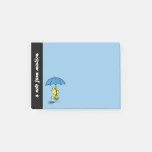 Jordnötter Woodstock Blue Parbrella Post-it Block