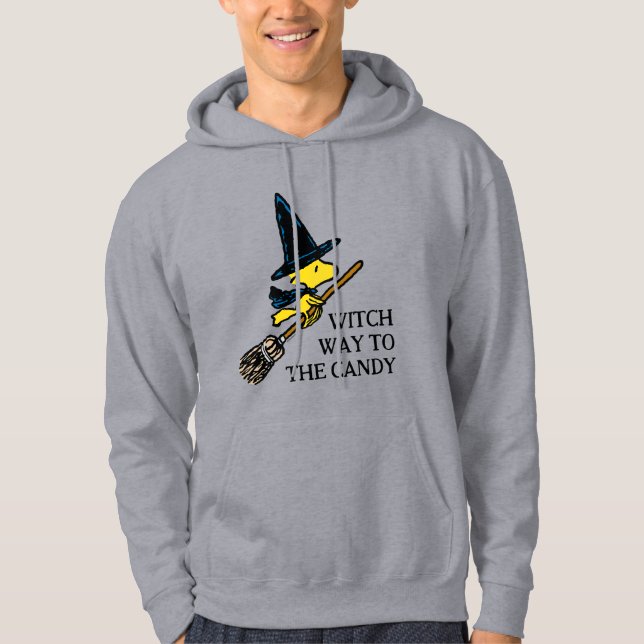 Jordnötter | Woodstock Halloween Witch Hoodie (Framsida)
