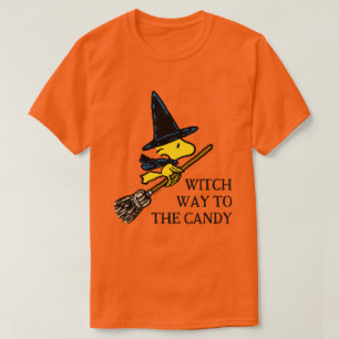 Jordnötter   Woodstock Halloween Witch T Shirt