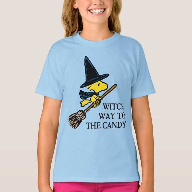 Jordnötter | Woodstock Halloween Witch T Shirt (Framsida)
