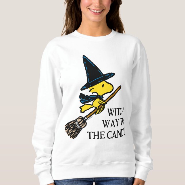 Jordnötter | Woodstock Halloween Witch T Shirt (Framsida)