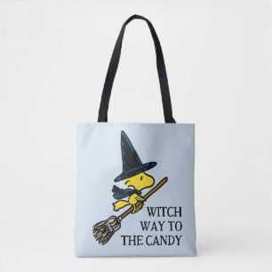 Jordnötter Woodstock Halloween Witch Tygkasse