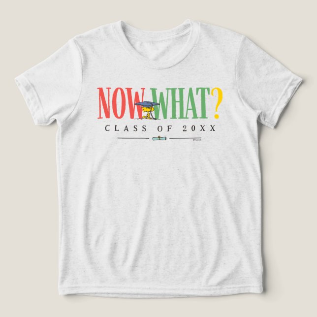 Jordnötter Woodstock Nu Vad Examen Roligt Citat T Shirt (Design Framsida)