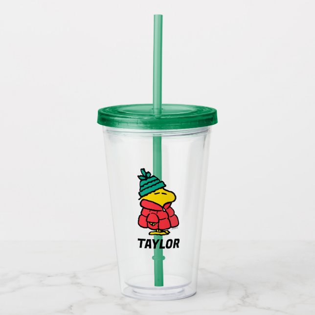 Jordnötter | Woodstock Puffy Winter Jacka Take Away Mugg (Framsida)