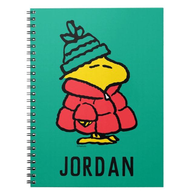 Jordnötter | Woodstock Puffy Winter | Lägg till di Anteckningsbok (Framsidan)