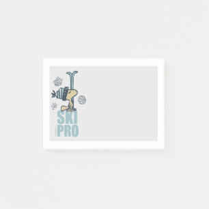 Jordnötter   Woodstock Ski Pro Post-it Block