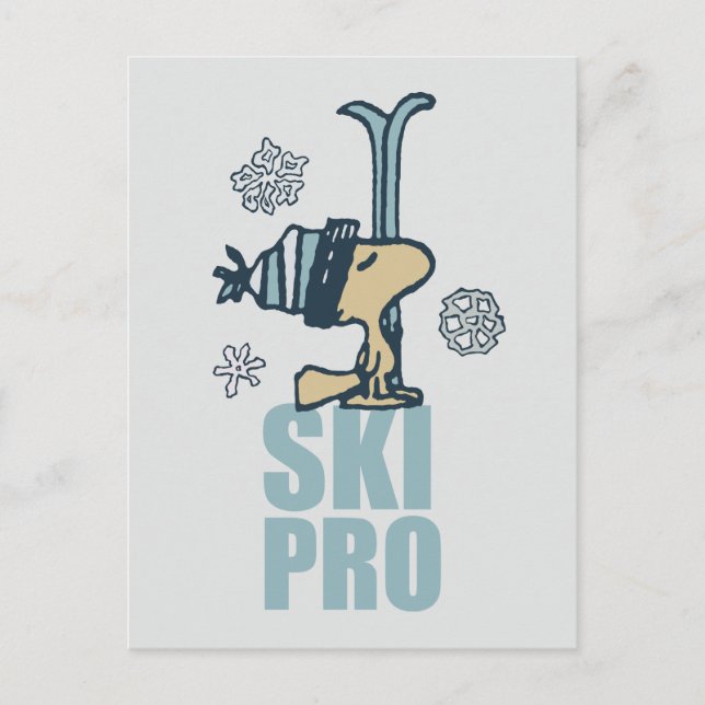 Jordnötter | Woodstock Ski Pro Vykort (Framsida)