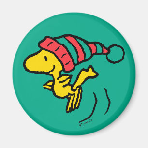 Jordnötter Woodstock Winter Beanie Cap Magnet