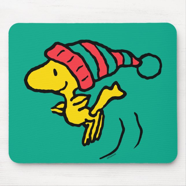 Jordnötter | Woodstock Winter Beanie Cap Musmatta (Framsidan)