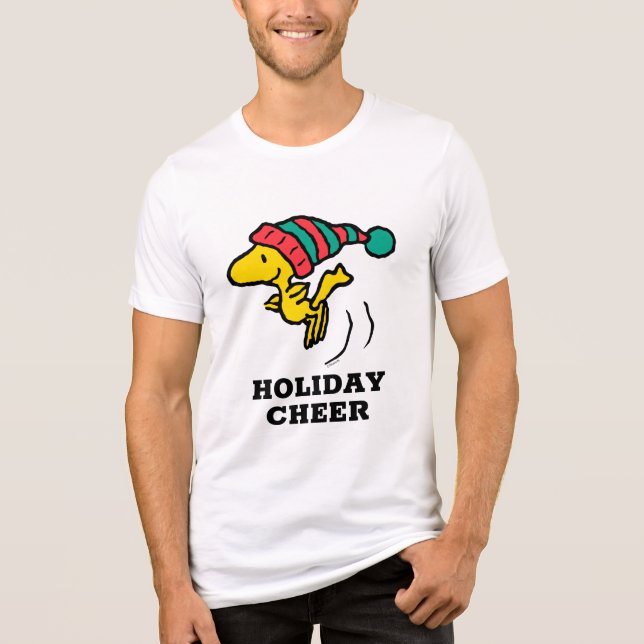 Jordnötter | Woodstock Winter Beanie Cap T Shirt (Framsida)