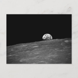 Jordökning från Apollo 8 Måne Uppdrag Vykort