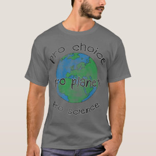 Jordprovalspro planetpro för vetenskap Klimatpolit T Shirt