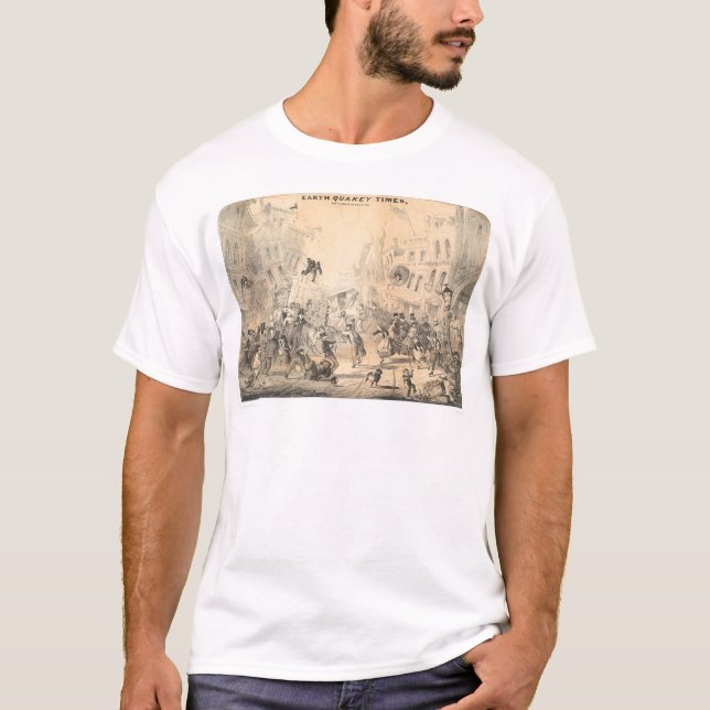 JordQuakey tider (0785A) T Shirt (Framsida)