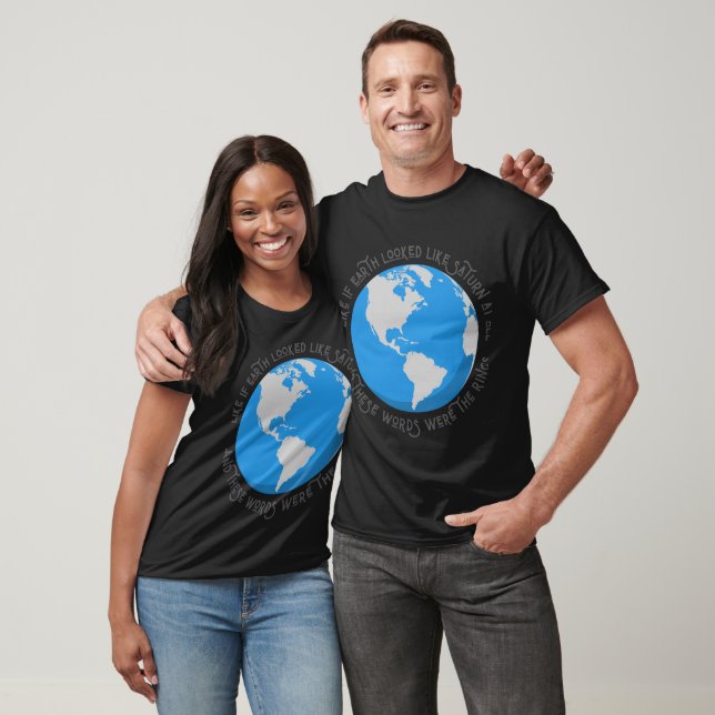 jordsaturnus t shirt (Unisex)