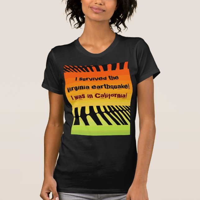 Jordskalv T-shirt (Framsida)