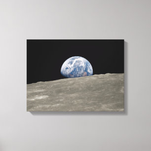 Jordskred Apollo 8 Canvastryck