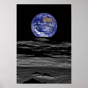 Jordskred från Måne Poster
