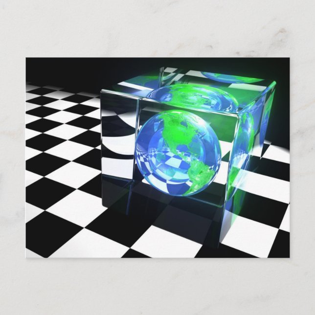 Jordskuckvykort Vykort (Framsida)