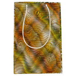 Jordtonad falsk ormhud presentväska