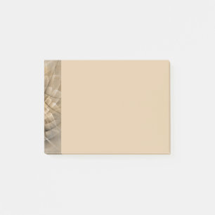 Jordtoner Abstrakt Modern Fraktal Konst Textur Post-it Block