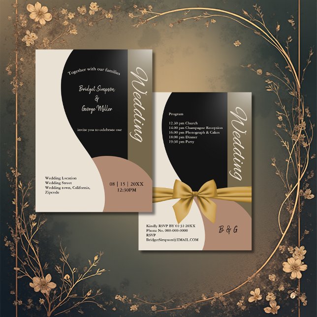 jordtoner, boho chic bröllop (Skapare uppladdad)