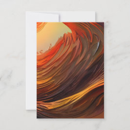 Jordtons Surrealistisk Soluppgång Inbjudningar