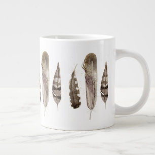 Jordtonsblommor II Jumbo Mugg