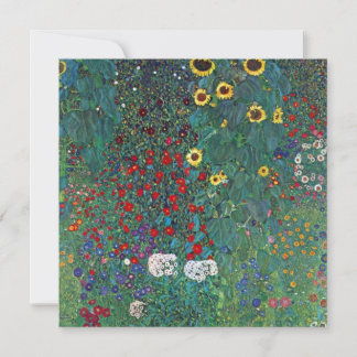 Jordträdgård w Solros by Klimt, Vintage Flowers