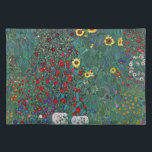 Jordträdgård w Solros by Klimt, Vintage Flowers Bordstablett<br><div class="desc">Gustav Klimt är en vintage av blommigten Viktorian Era Symbolism bra art. En naturscen med olika blommor och solblommor i en trädgård på en gård. Om konstnären: Gustav Klimt (1862-1918) var en österrikisk symbolmålare och en av de mest framstående medlemmarna i rörelsen Wien Art nouveau.</div>