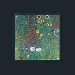 Jordträdgård w Solros by Klimt, Vintage Flowers Canvastryck<br><div class="desc">Gustav Klimt är en vintage av blommigten Viktorian Era Symbolism bra art. En naturscen med olika blommor och solblommor i en trädgård på en gård. Om konstnären: Gustav Klimt (1862-1918) var en österrikisk symbolmålare och en av de mest framstående medlemmarna i rörelsen Wien Art nouveau.</div>