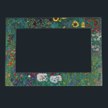 Jordträdgård w Solros by Klimt, Vintage Flowers Magnetisk Fotoram<br><div class="desc">Gustav Klimt är en vintage av blommigten Viktorian Era Symbolism bra art. En naturscen med olika blommor och solblommor i en trädgård på en gård. Om konstnären: Gustav Klimt (1862-1918) var en österrikisk symbolmålare och en av de mest framstående medlemmarna i rörelsen Wien Art nouveau.</div>