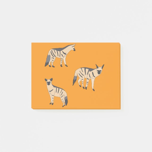 Jordvargar  post-it block (Framsida)