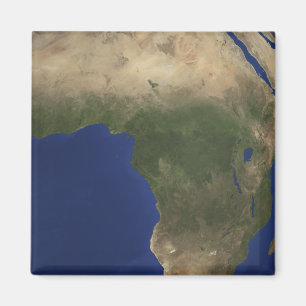 Jordvisninglandcover över afrika magnet