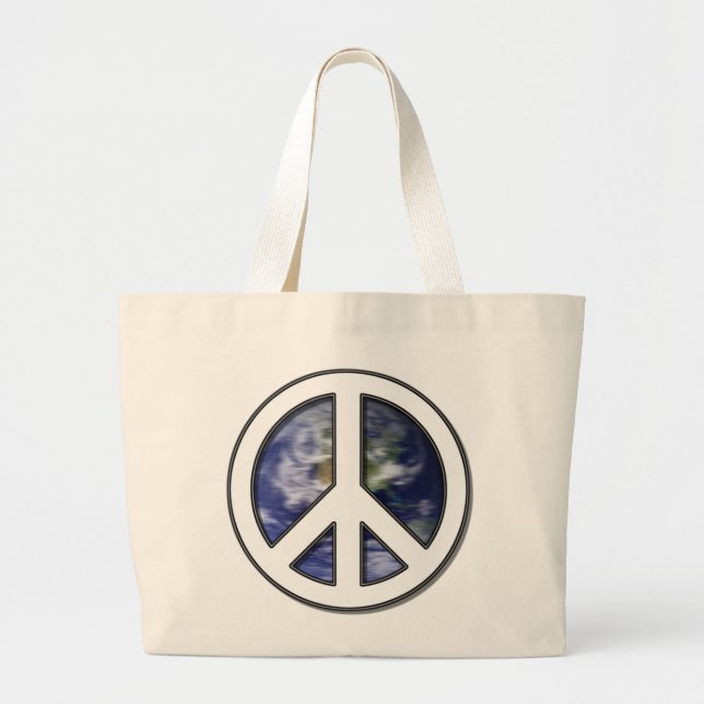 Jordvitfred Sign7 Jumbo Tygkasse (Framsidan)