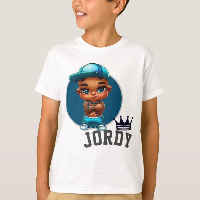 Jordy från tiki tots N.Z T Shirt (Framsida)