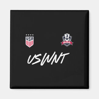 Jordyn Bugg 3 Navy Uswnt Officiellt Licensierad Magnet