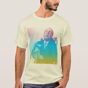 Jorge Luis Borges regnbåge 1 Tee Shirt