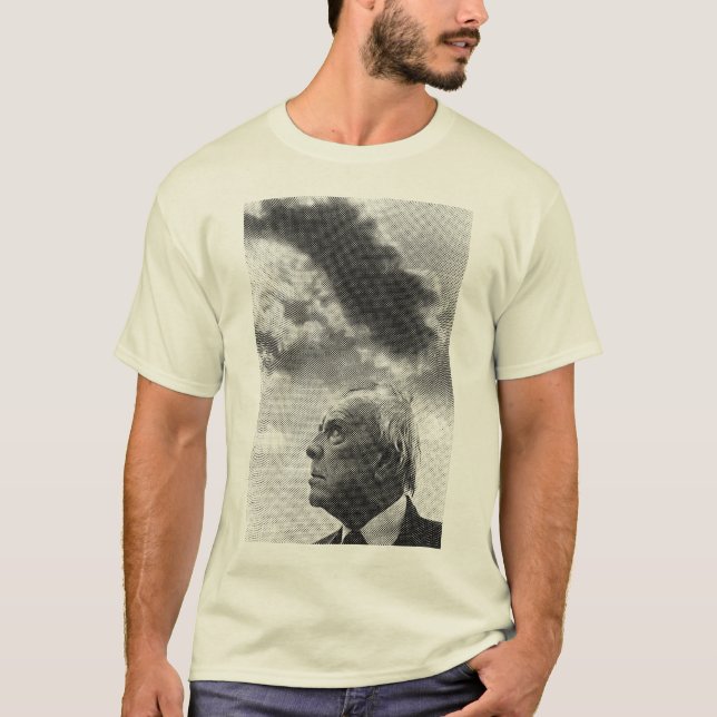 Jorge Luis Borges T-shirt (Framsida)